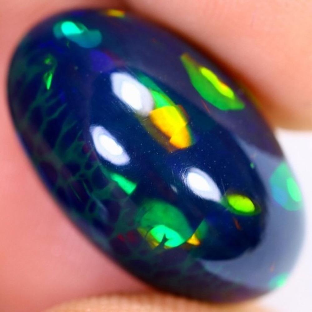 8.66cts Natural Ethiopian Smoked Welo Opal
